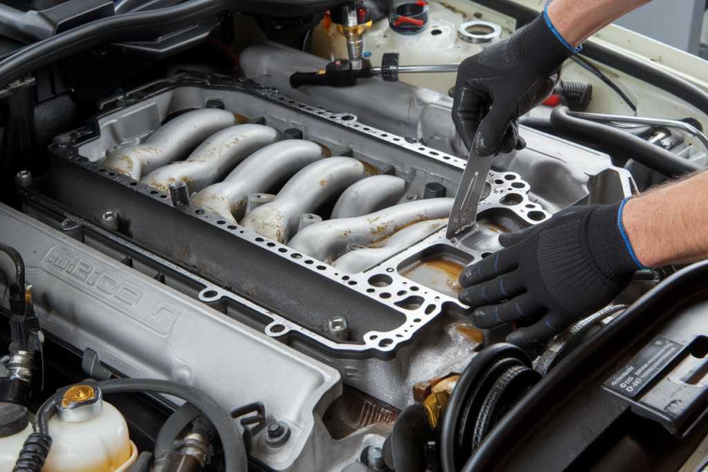 Mercedes head gasket repair