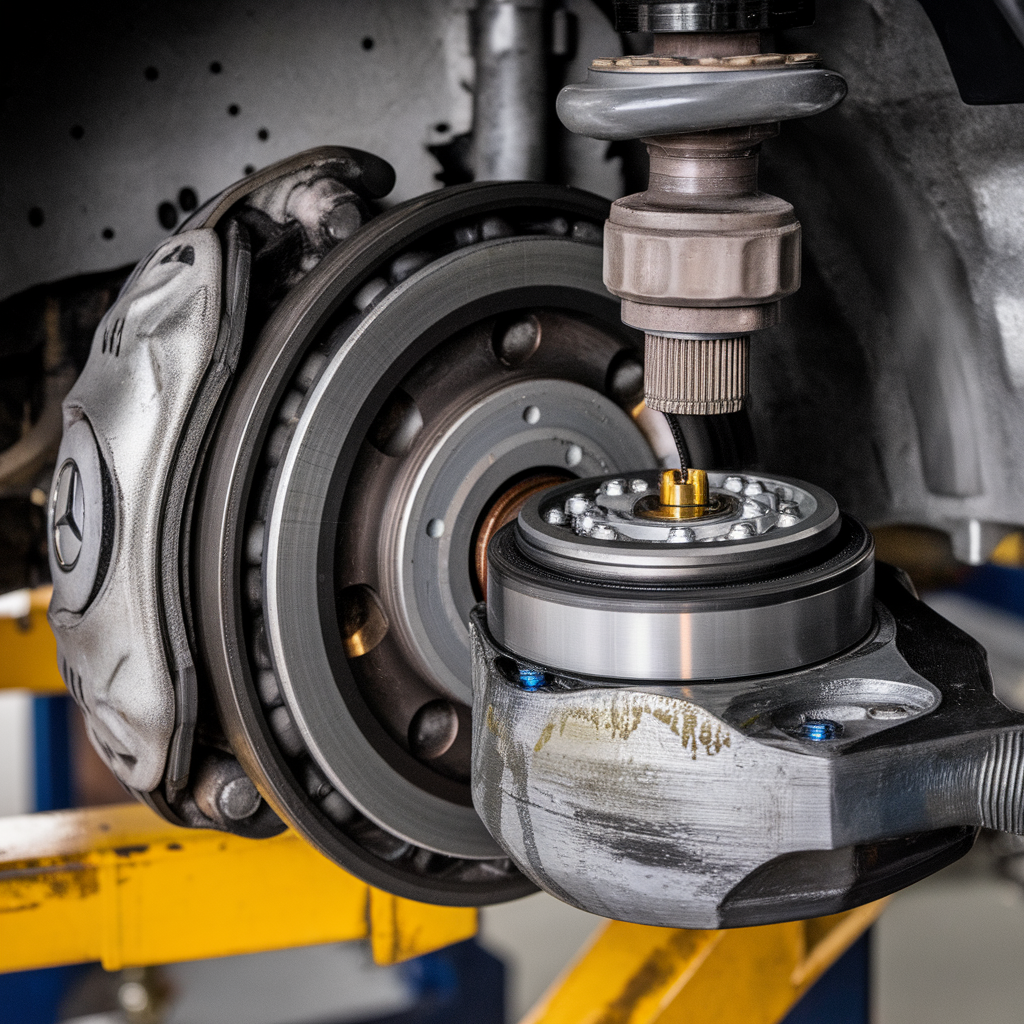 Mercedes wheel bearing symptoms