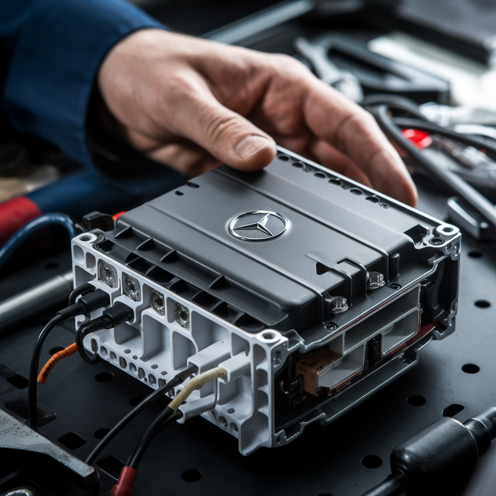 Mercedes control unit repair