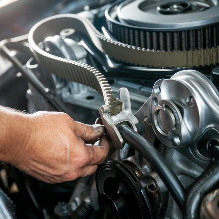 Mercedes serpentine belt replacement