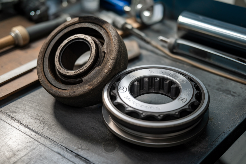 Mercedes wheel bearing repair