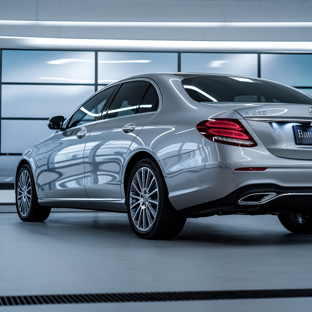 Bumper dent repair Mercedes