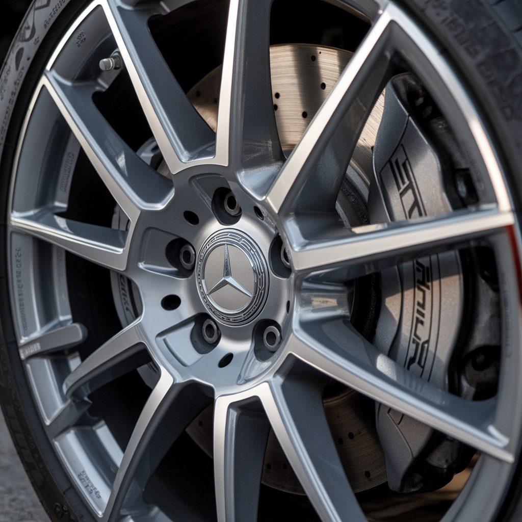 Mercedes car alignment