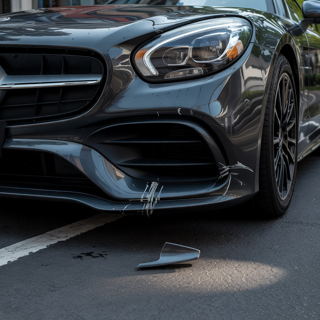 Scratch removal Mercedes