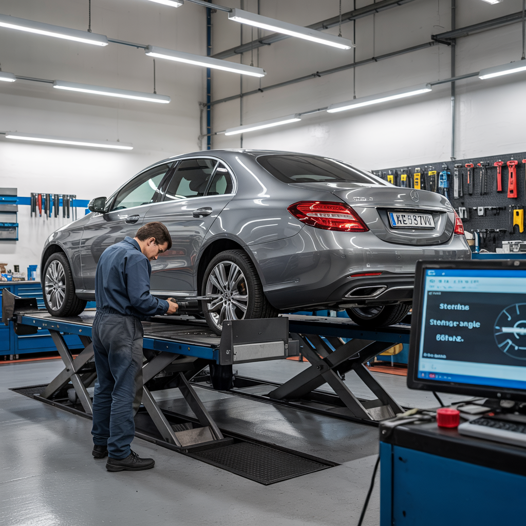 Mercedes wheel alignment