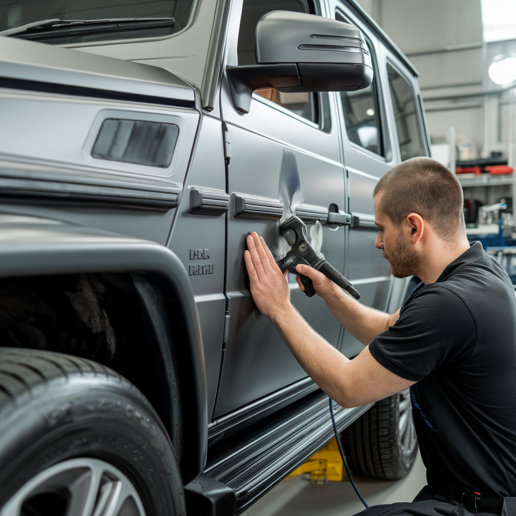 Mercedes dent repair
