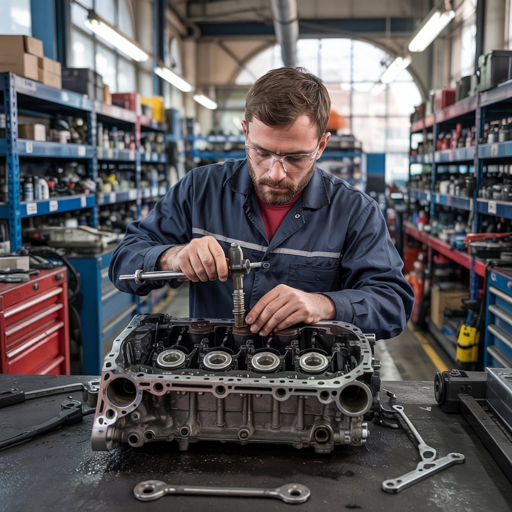 C250 head gasket replacement garage Dubai