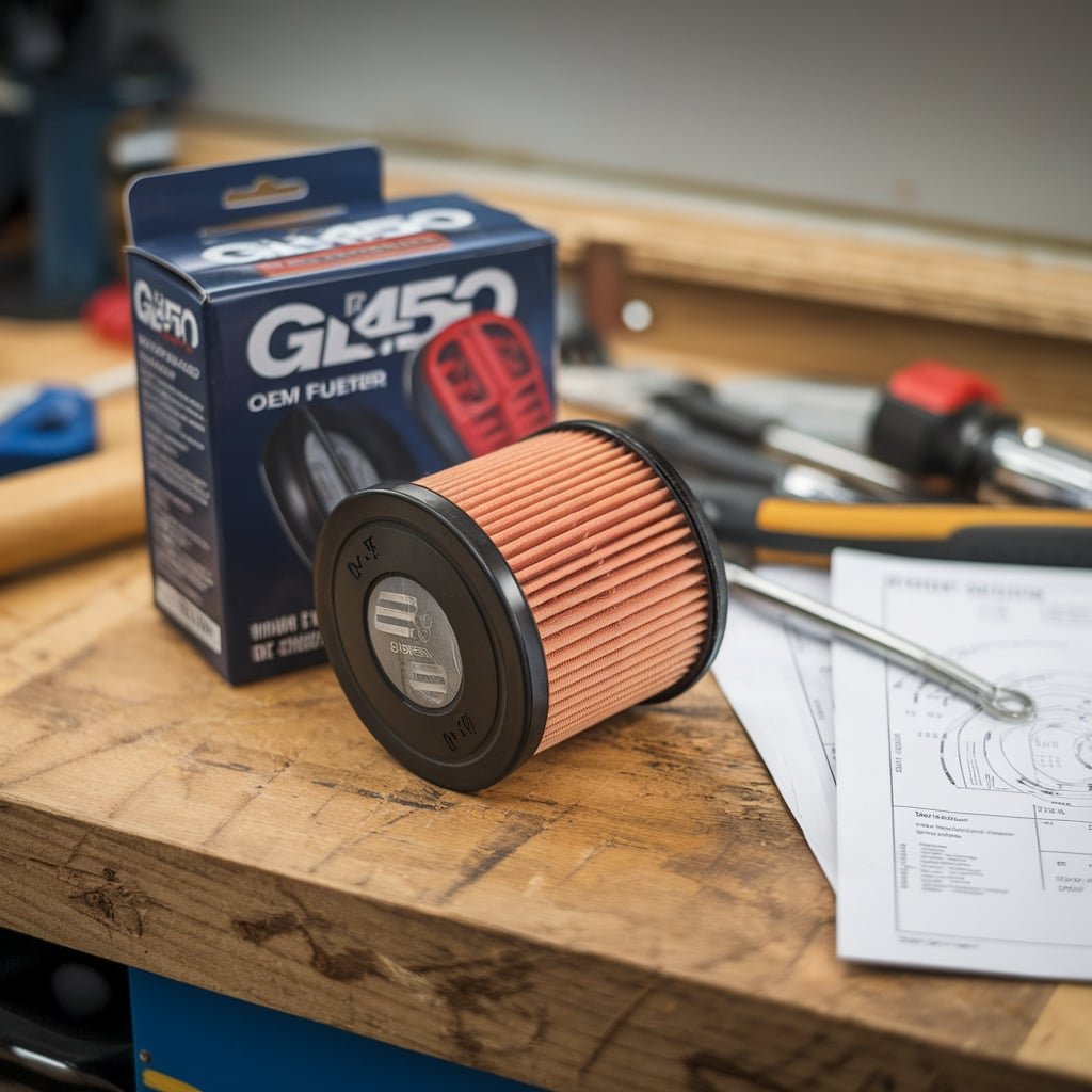 GL450 diesel fuel filter replacement Dubai