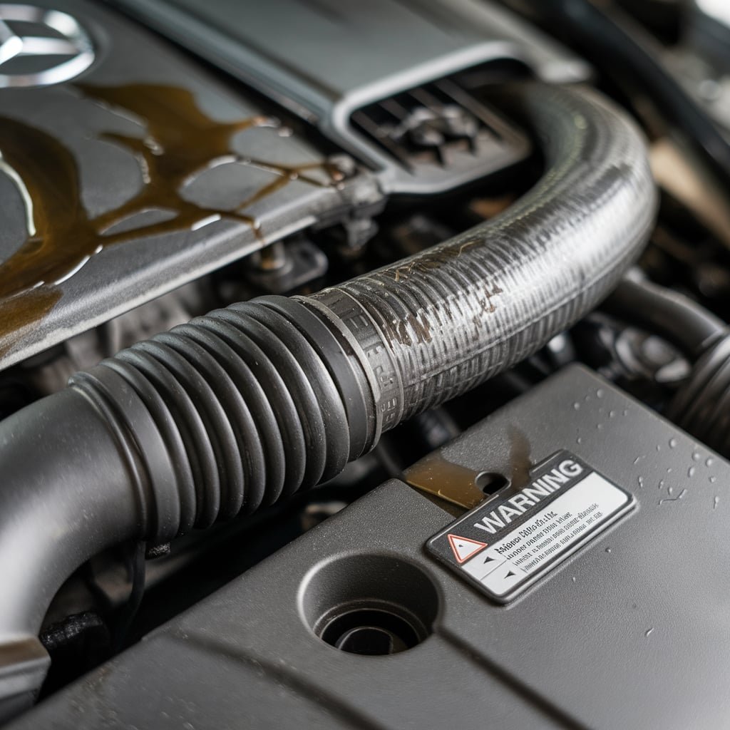 Mercedes oil leak service near me