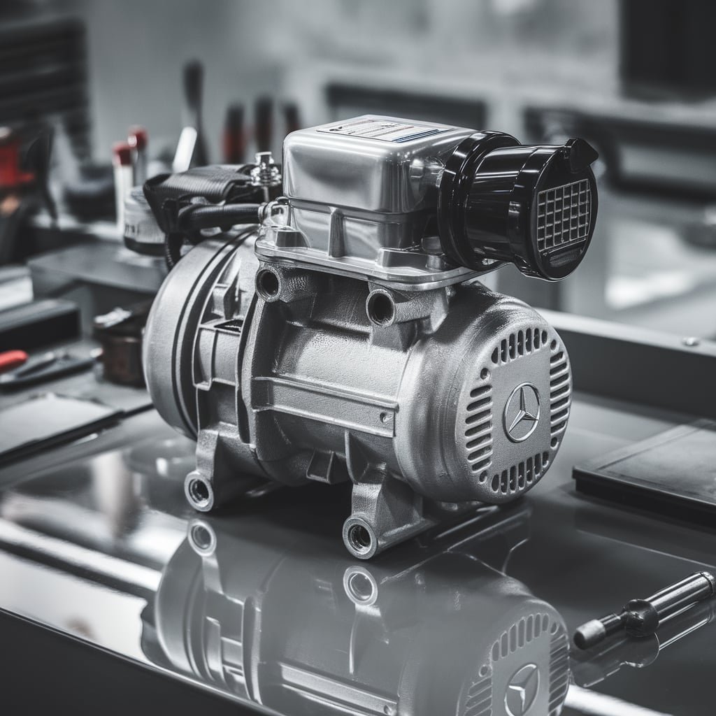 mercedes air compressor replacement