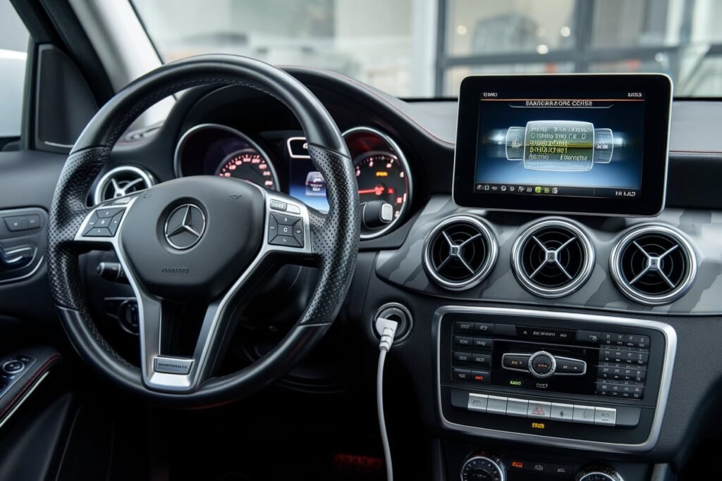 Mercedes GLK250 diagnostics