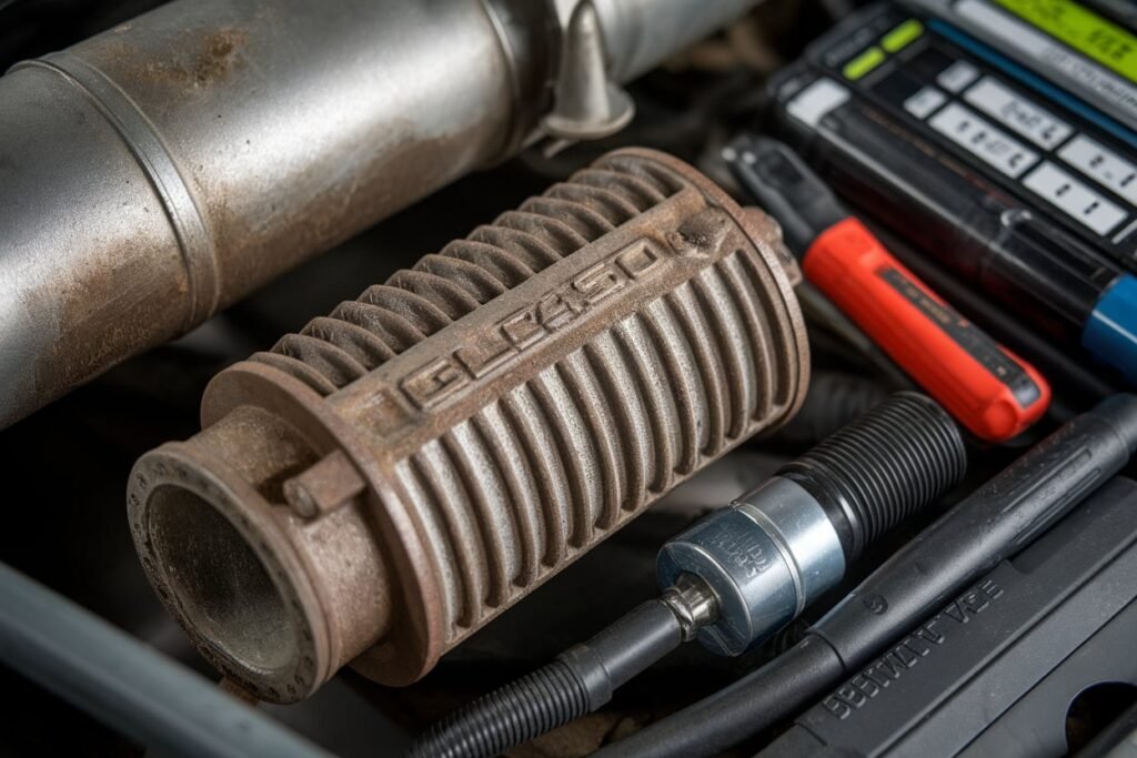 Mercedes GL450 catalytic converter shop Dubai