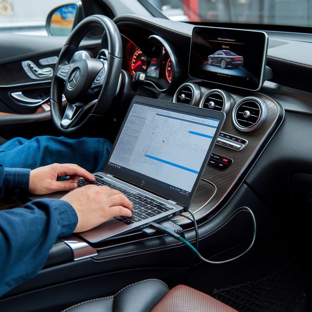Mercedes GLC250 diagnostics