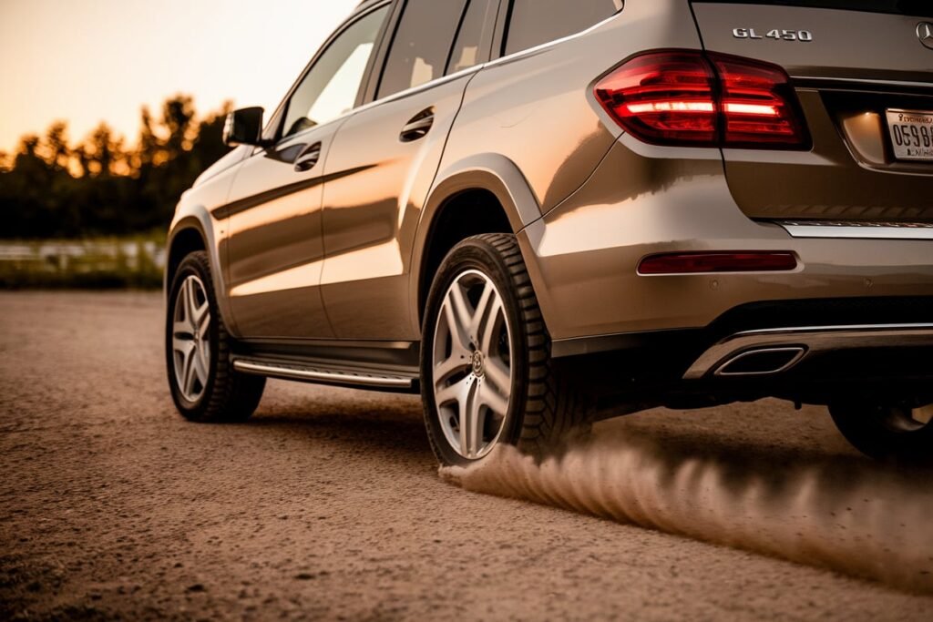 Mercedes GL450 rear suspension airbag Dubai