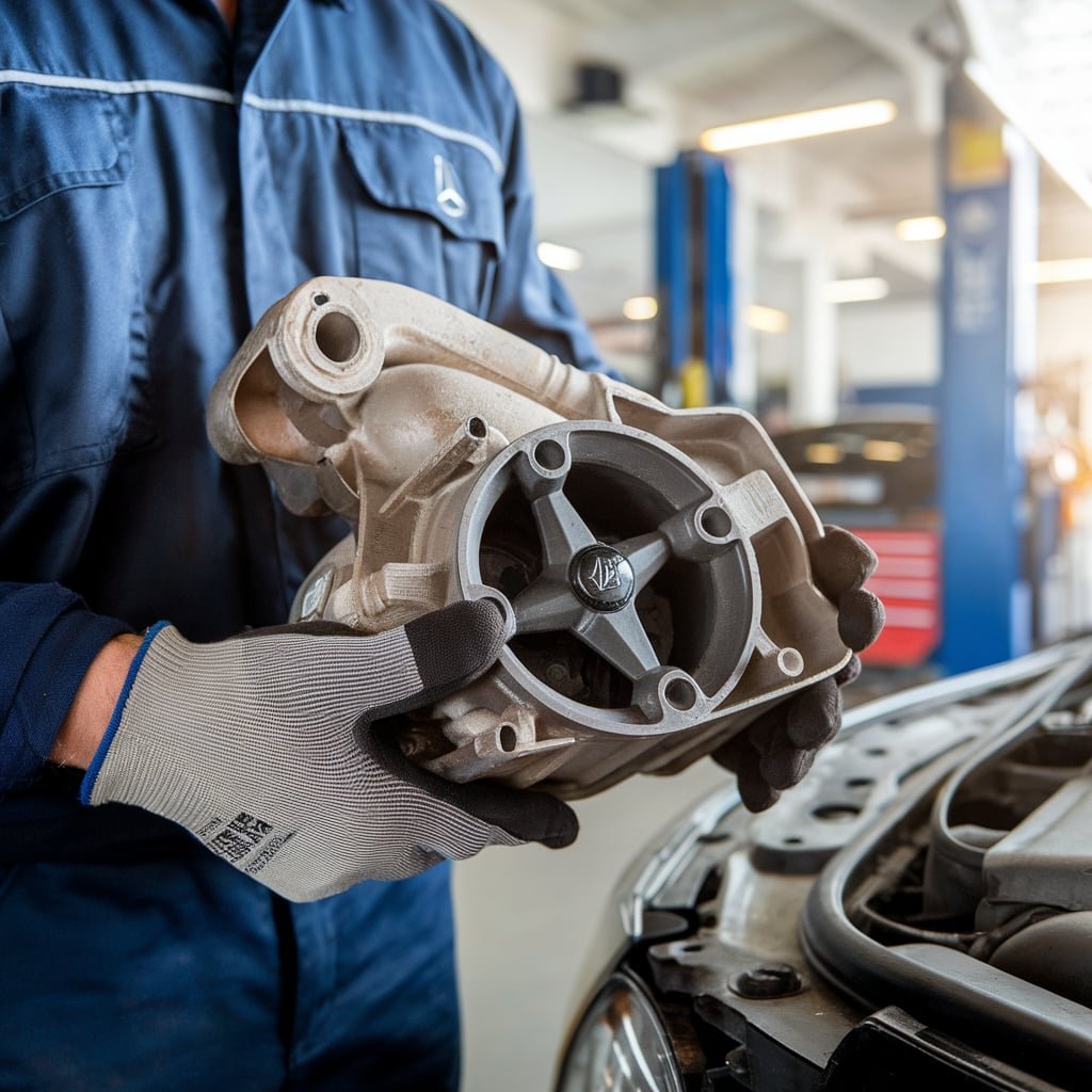 Mercedes C250 fuel pump change Dubai