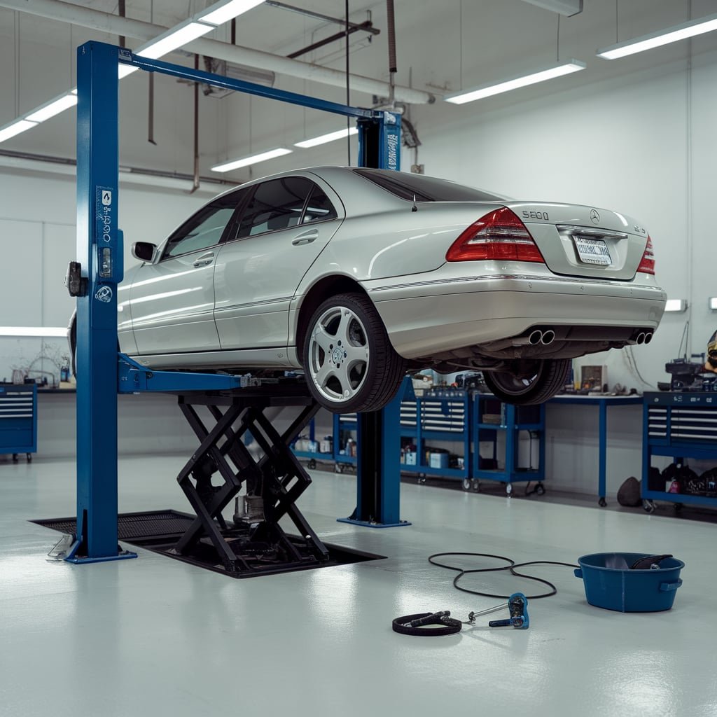 mercedes s500 oil change
