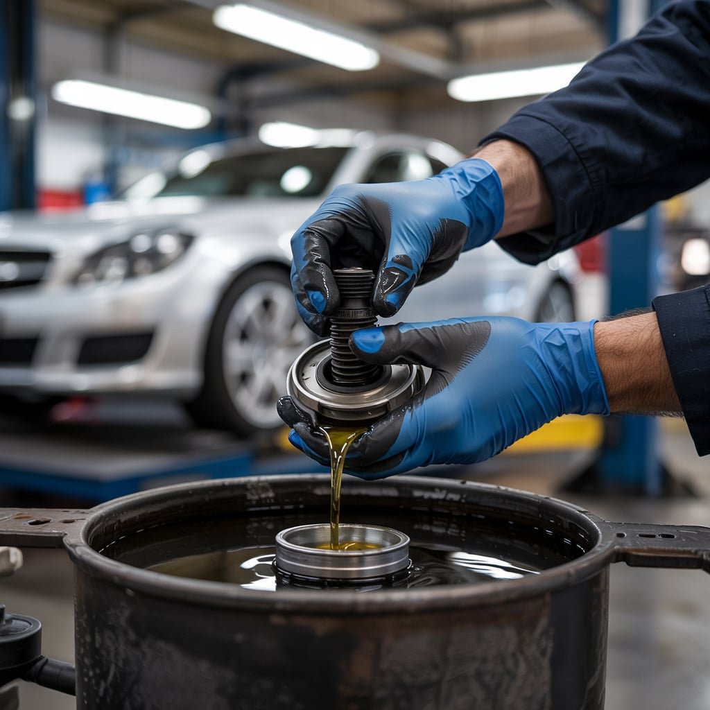 Mercedes C63 Gearbox Oil Change