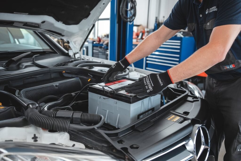 GLK250 battery replacement