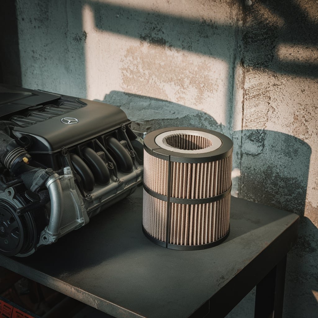 mercedes r350 air filter replacement