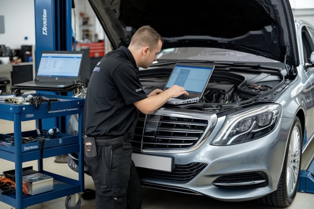 Expert Mercedes Benz Tune Up Service in Dubai Mercedes CLA45 AMG