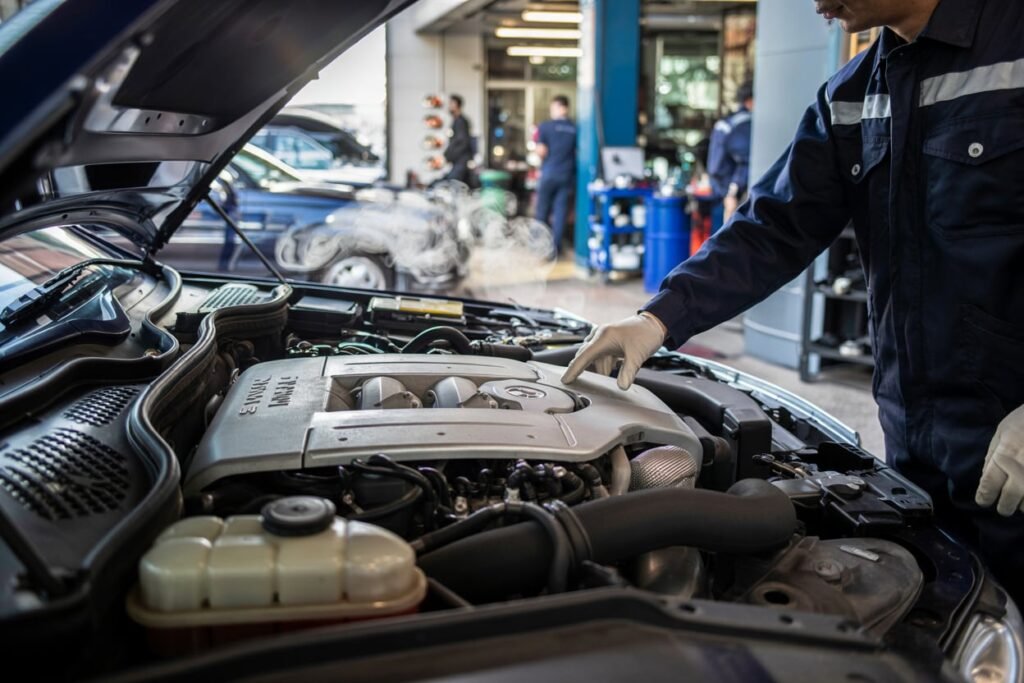 Mercedes C250 head gasket leak repair Dubai