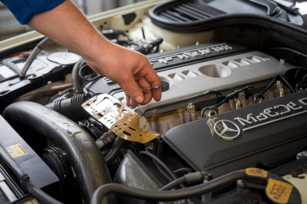 Mercedes C300 Steering Pump Replacement