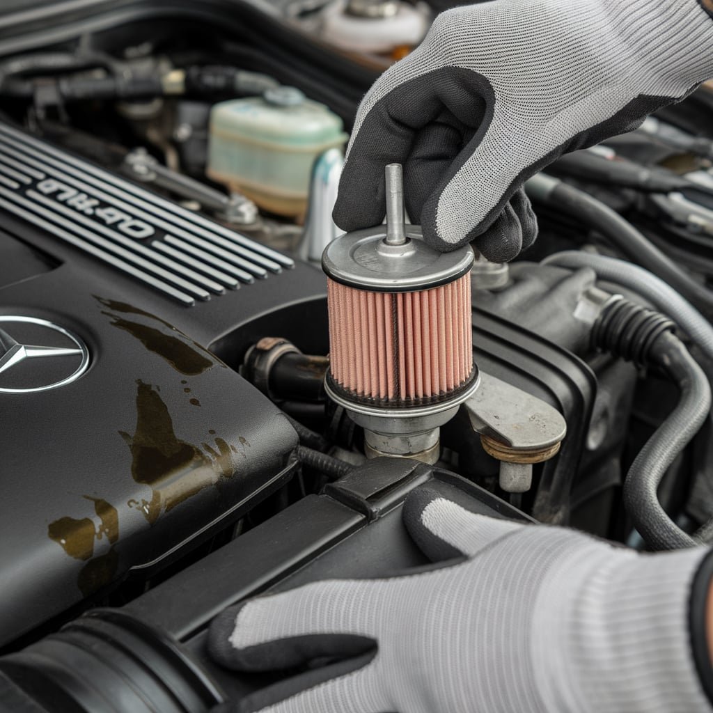 Mercedes GL450 synthetic oil change Dubai