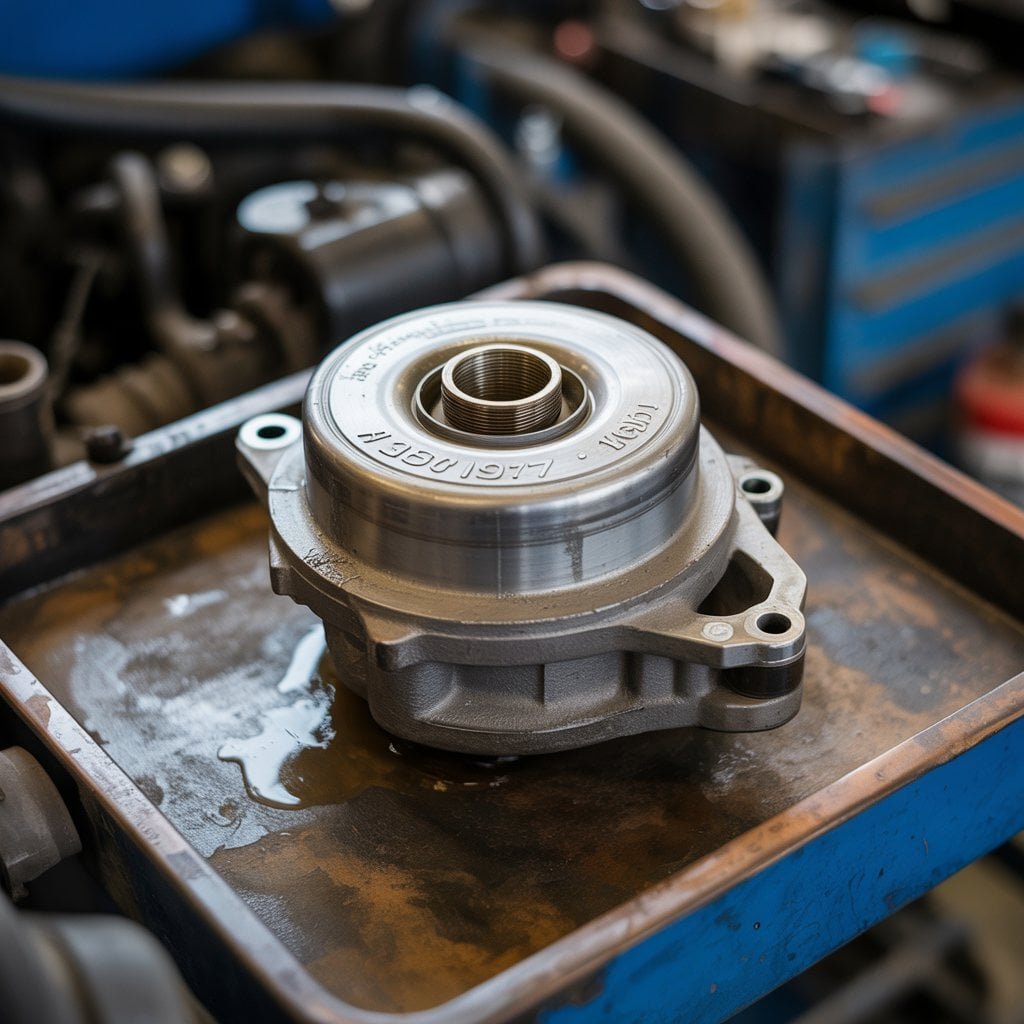 mercedes water pump replacement