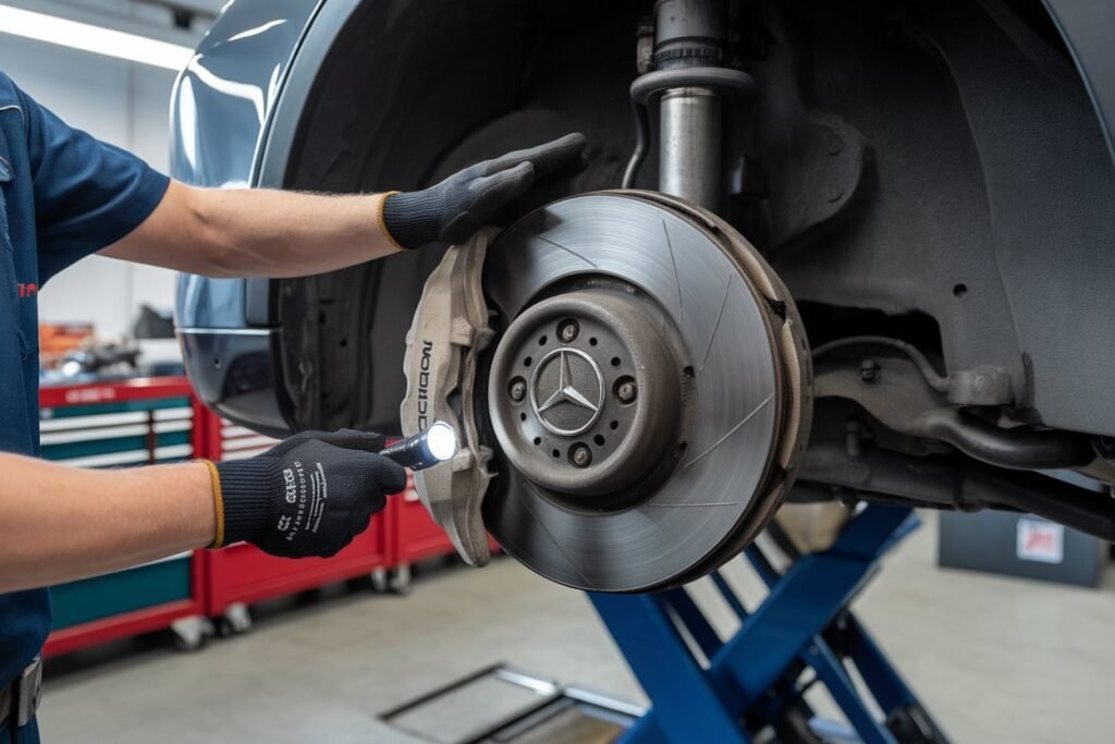 Complete Mercedes Inspection Service Dubai.