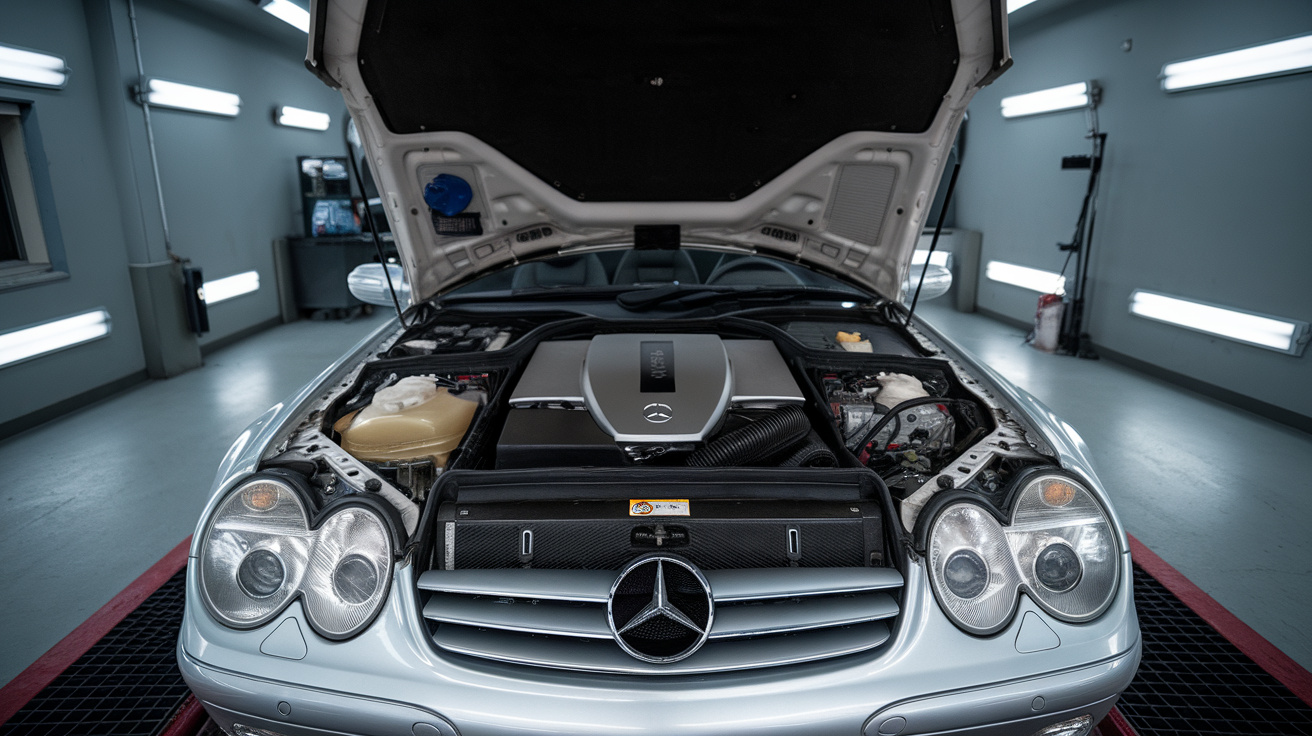 Mercedes SL500 maintenance