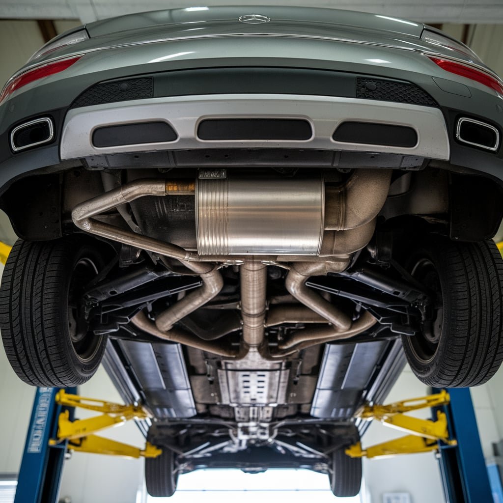 Mercedes GL450 catalytic converter garage Dubai