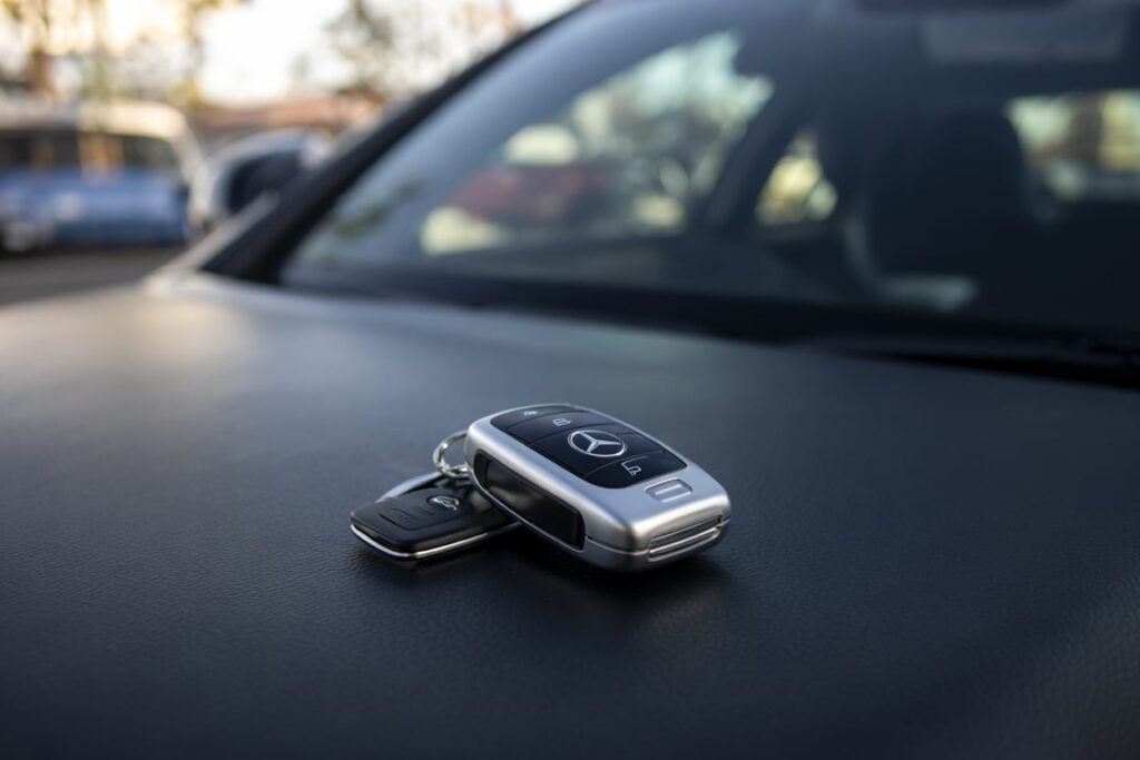 C300 keyless entry remote replacement Dubai
