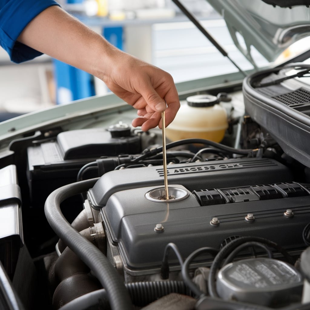 CLK 320 full service oil change Dubai