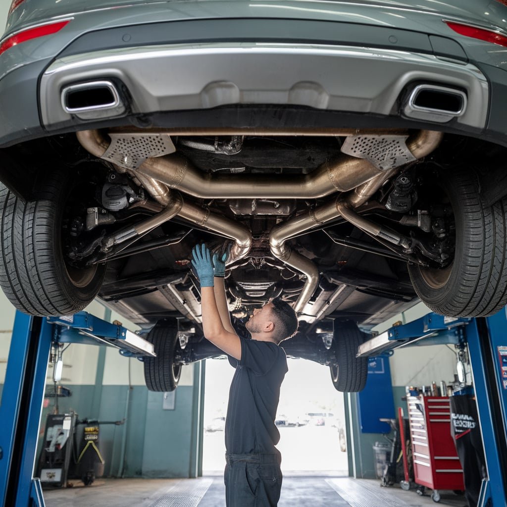 GL450 catalytic converter failure repair Dubai