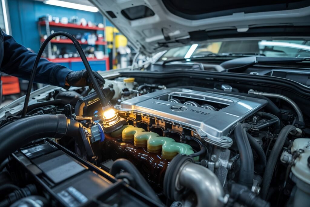 C250 cylinder head gasket replacement Dubai