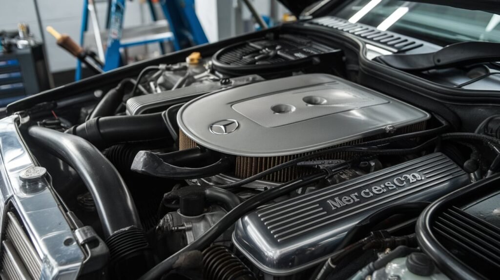 CLK 320 engine oil change Dubai