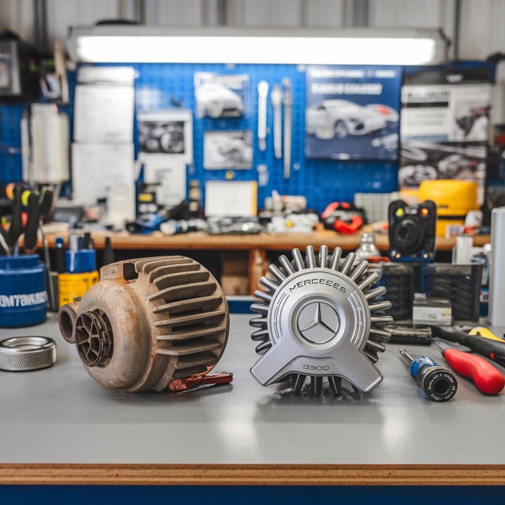 mercedes c300 thermostat replacement