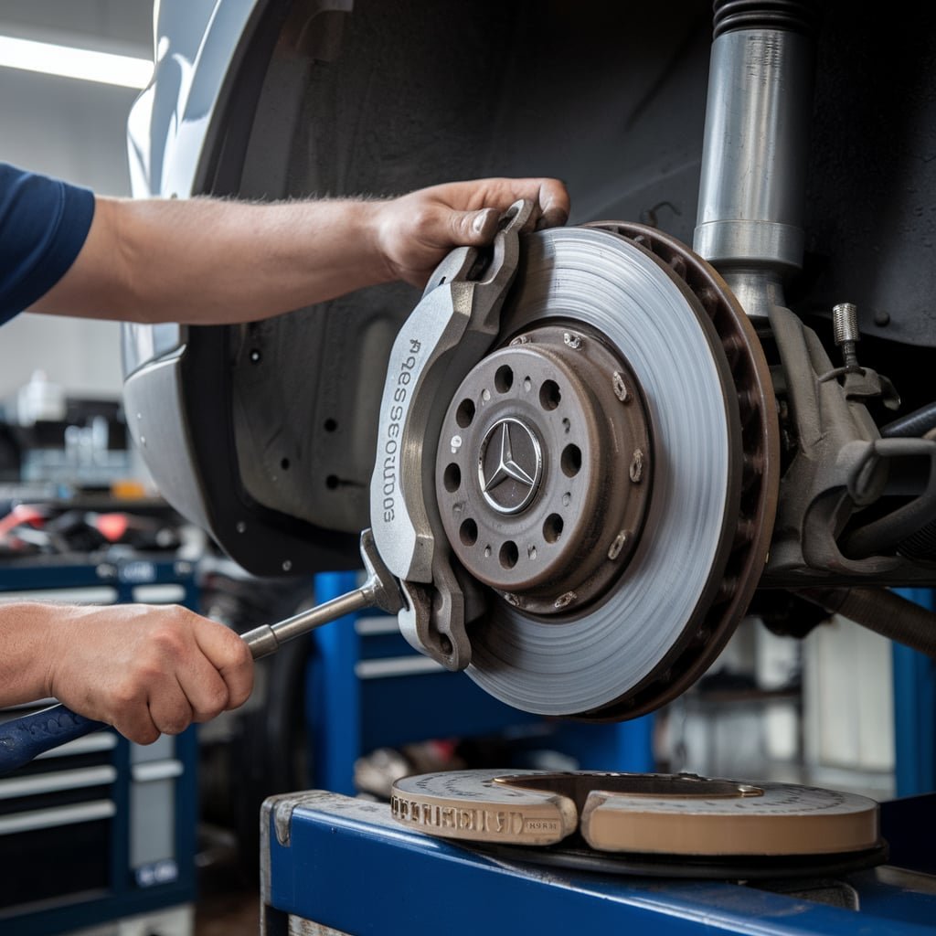 GL450 rear brake replacement near me Dubai