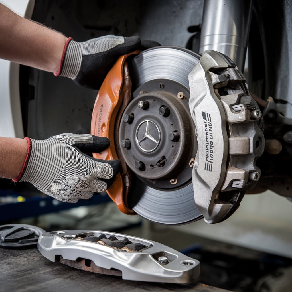 GLK250 brake repair Dubai