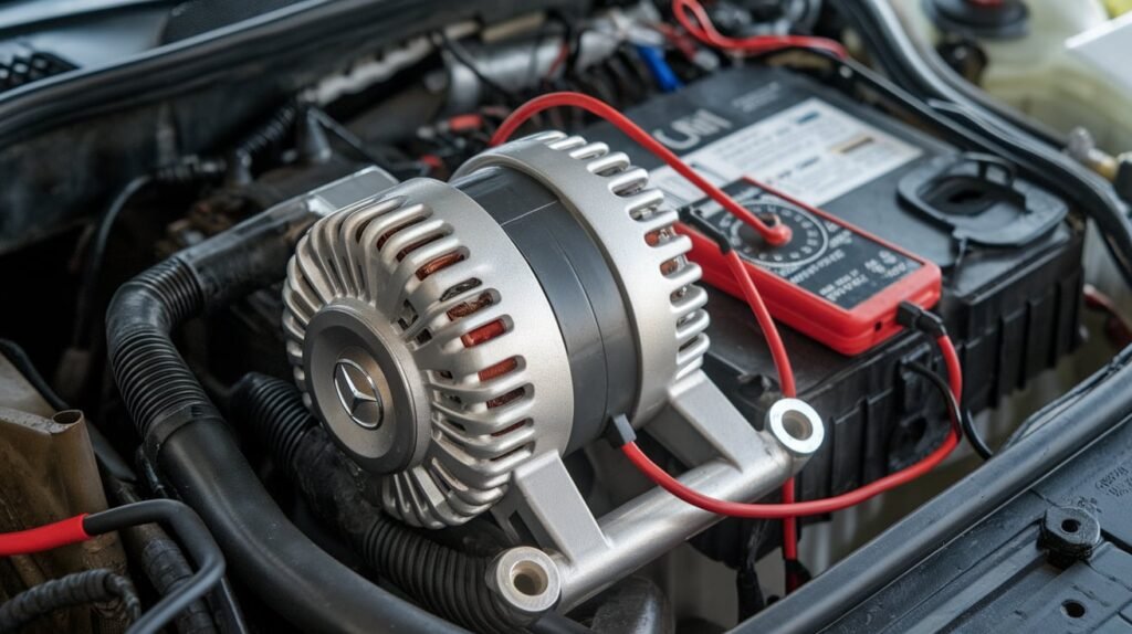 E350 alternator repair
