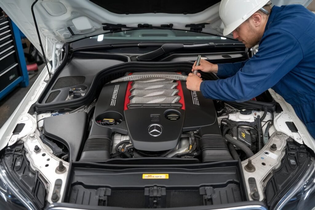 E63 AMG mechanic near me Dubai