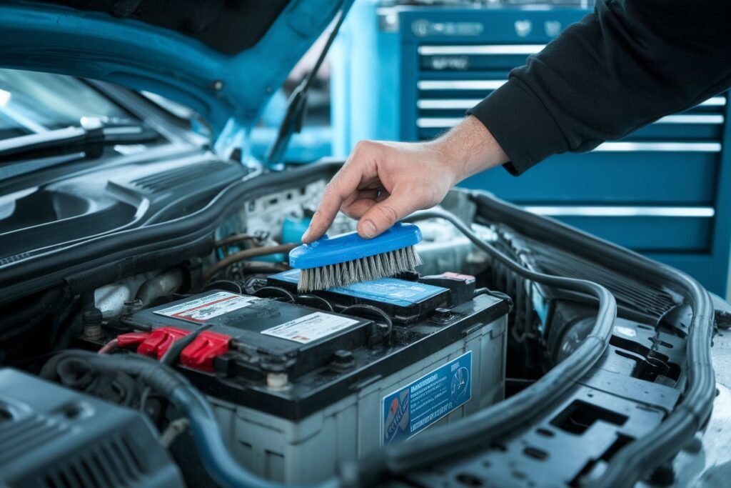 Mercedes GLA 250 battery installation Dubai