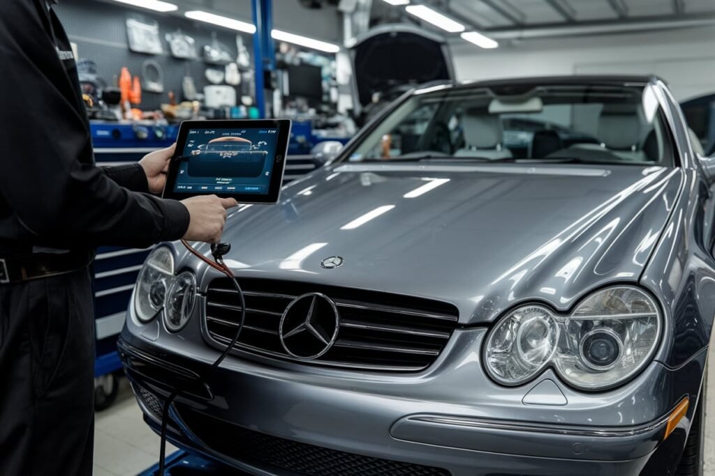Mercedes CLK320 mechanic Dubai