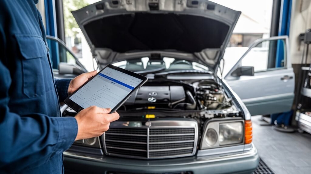 Mercedes E320 Service