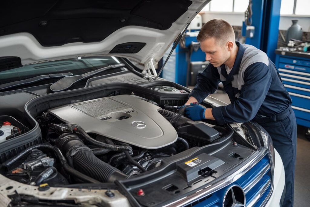 Mercedes Hydraulic Pump Repair Dubai.