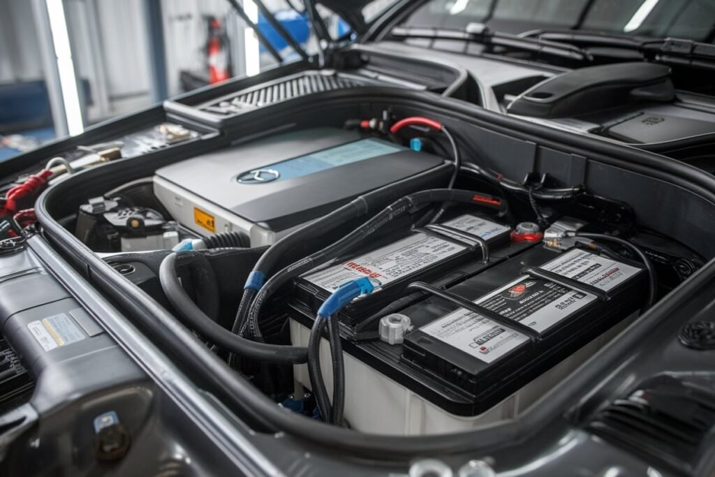 GL450 battery installation Dubai