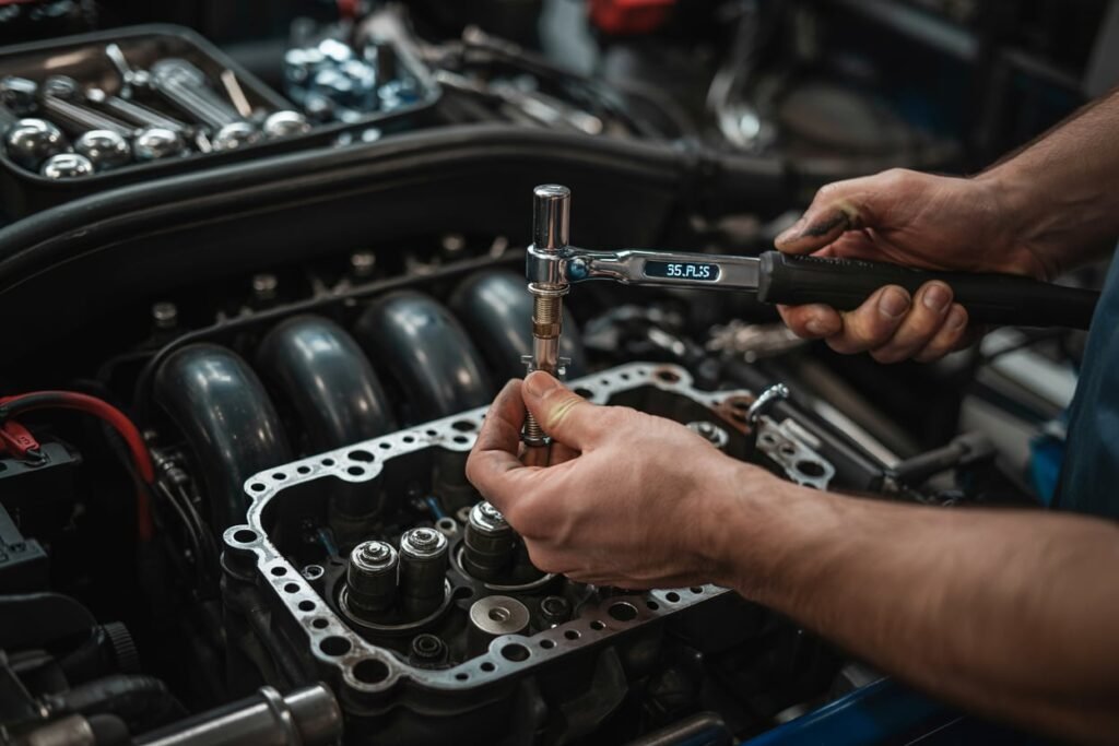 Mercedes C63 Spark Plug Replacement in Dubai |