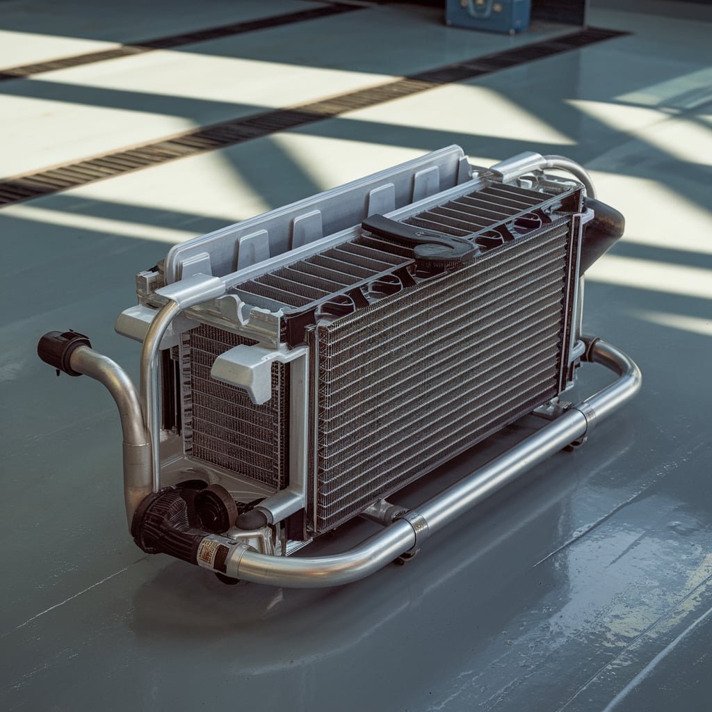 mercedes benz radiator replacement