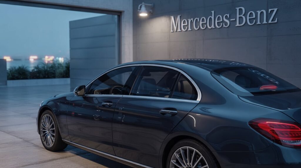 Mercedes C300 oil change service near me Dubai