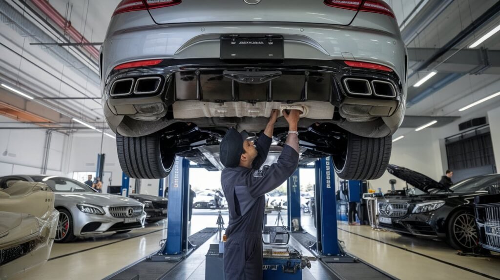 Complete Mercedes Inspection Service Dubai.